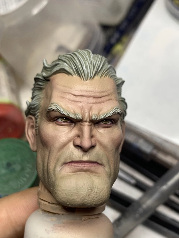 TDKR Batman Bruce 1/6th Headsculpt