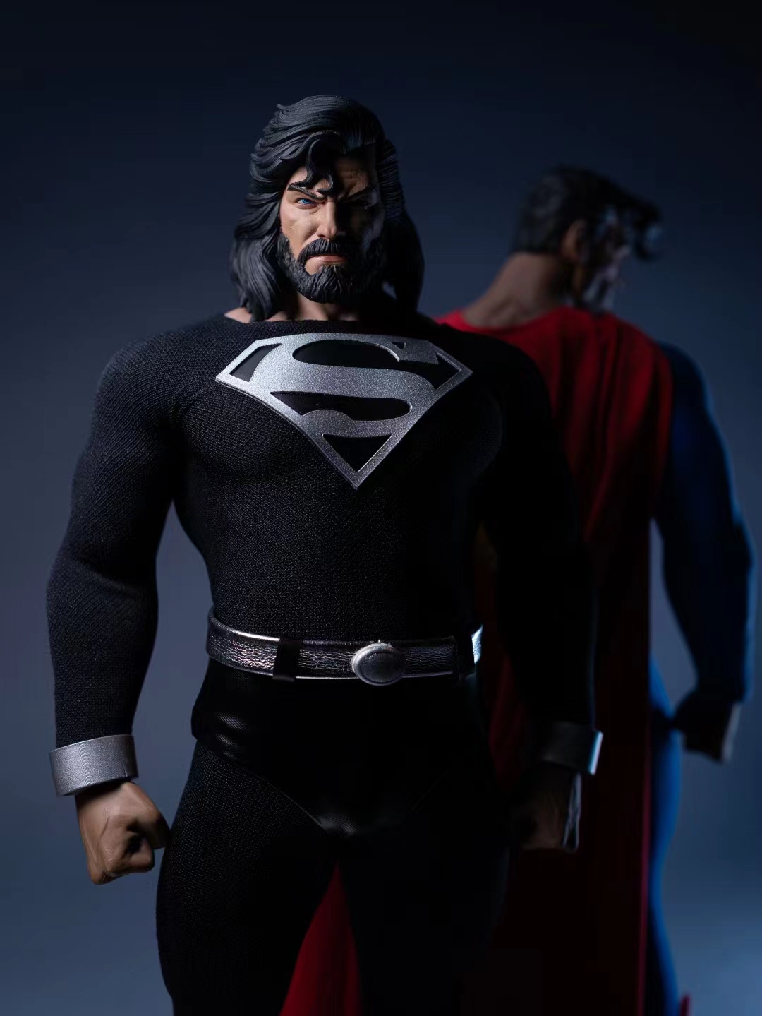 SSR Toys Black Superman 1/6th Scale Action Figure