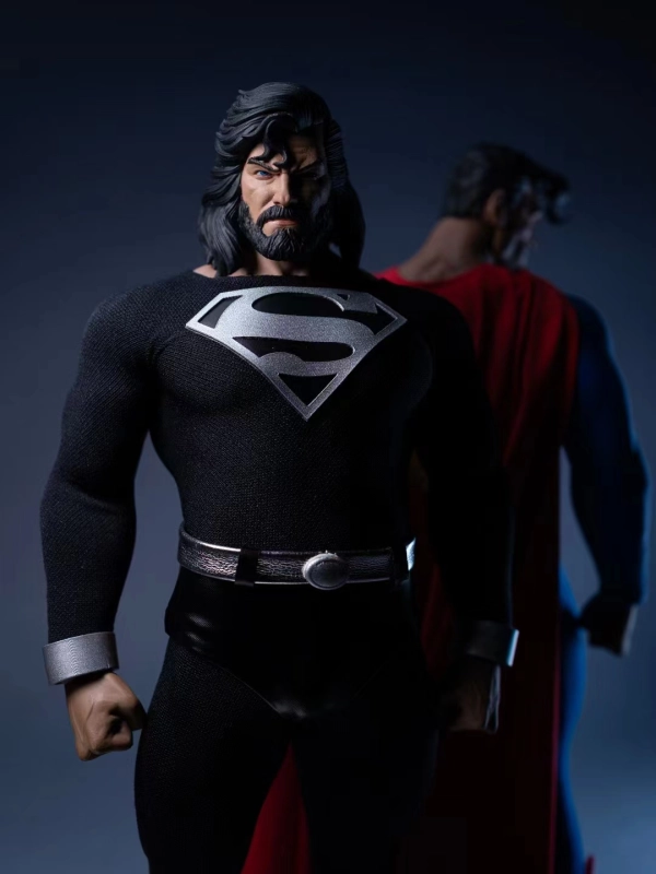 SSR Toys Black Superman 1/6th Scale Action Figure