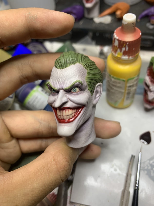 Batman: Gotham by Gaslight The Joker 1/6th Headsculpt
