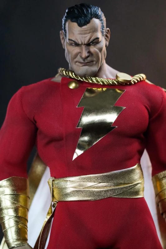 Alex Ross Ver. Shazam (Painted) 1/6th Headsculpt