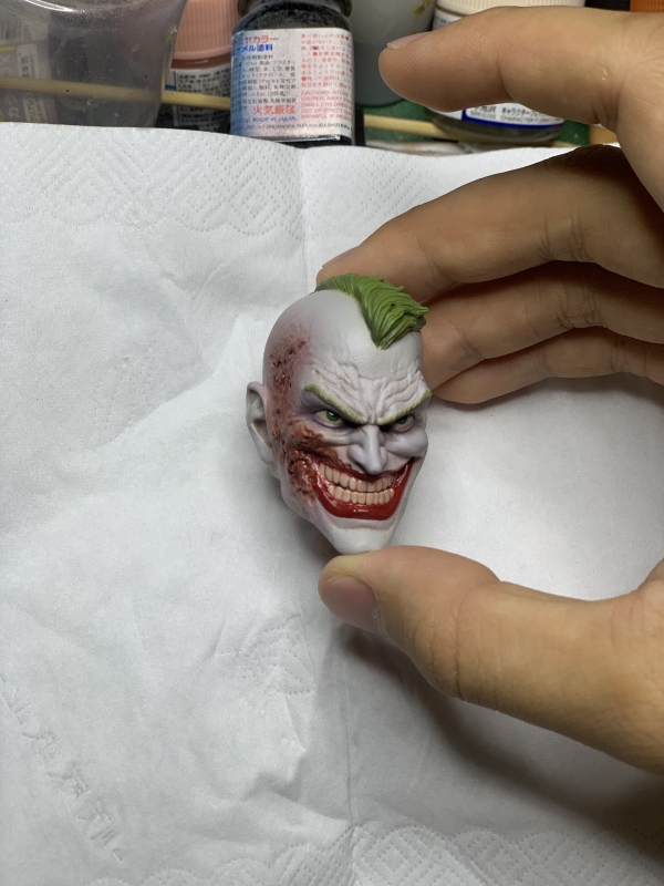 End Game Joker 1/6th Headsculpt Burn Ver.