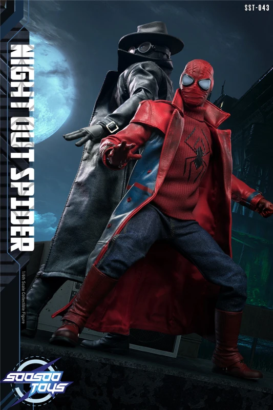 SooSoo Toys 1/6 SST-043 Night Out Spider NIB Marvel Hot US Seller INSTOCK
