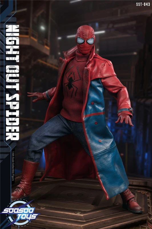 SooSoo Toys 1/6 SST-043 Night Out Spider NIB Marvel Hot US Seller INSTOCK