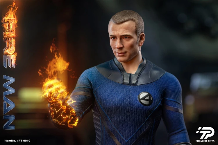 IN-STOCK PREMIER TOYS 0 1/6 Man of Fire Collectible Action Figure