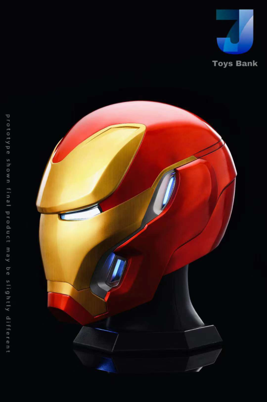 7J toy bank, Prop Series 1/1mark 50 MK50 Iron Man helmet, wearable In Stock