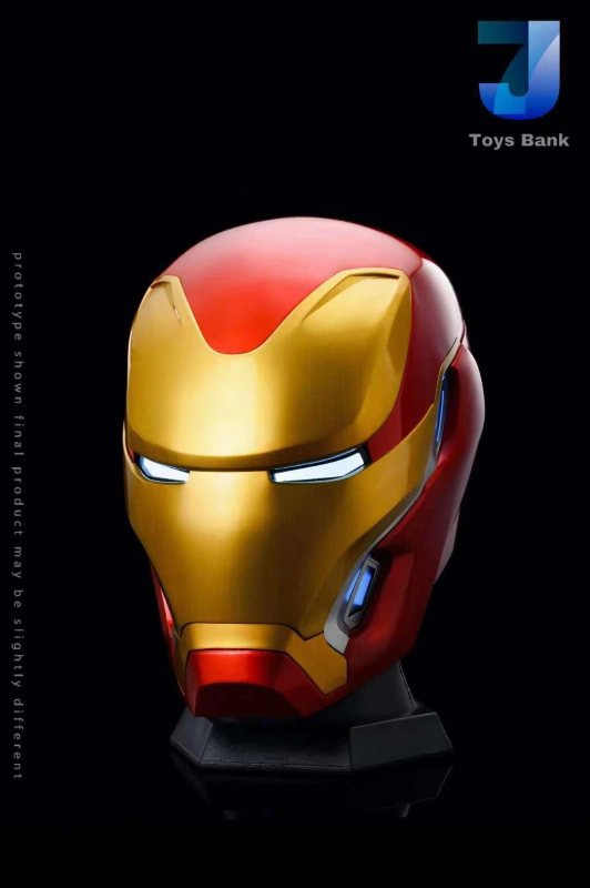 7J toy bank, Prop Series 1/1mark 50 MK50 Iron Man helmet, wearable In Stock