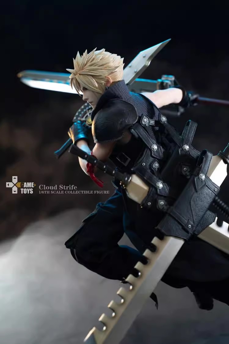 In Stock GAMETOYS Cloud Strife 1/6 GT-006A Male Action Figure Full Set  Standard