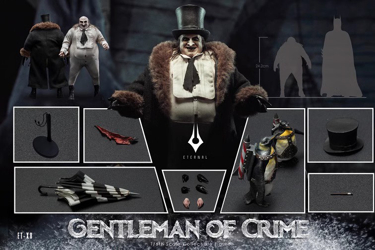 In Stock1/6 Eternal Toys ETX8 Gentleman of Crime The Batman Penguin  Collectible Figure