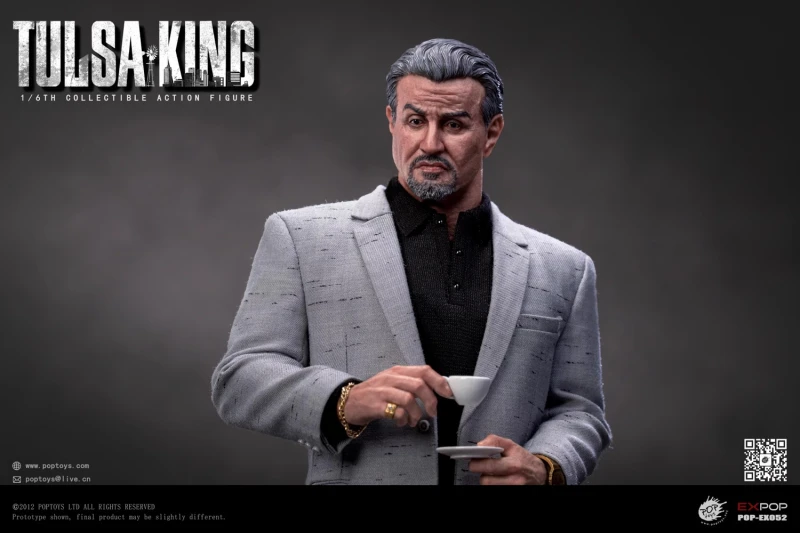 In Stock New POPTOYS EX-052 1/6 The King of Gangs Sylvester 1/6 Action Figure