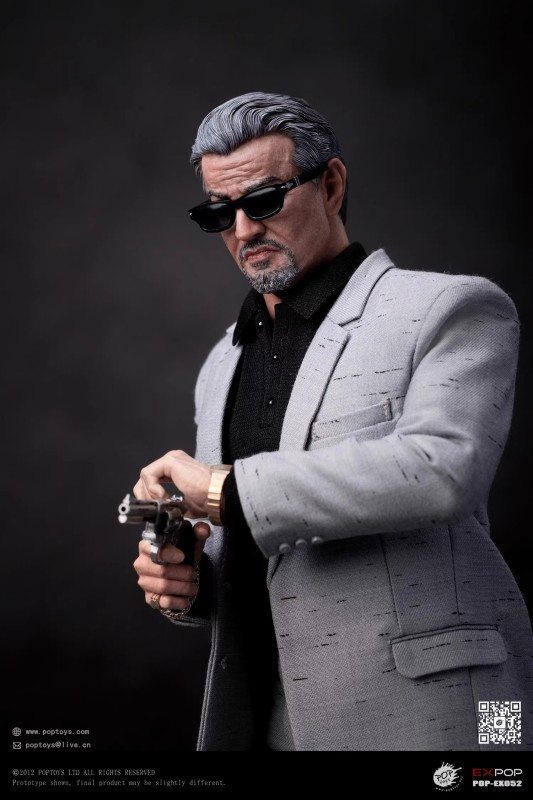 In Stock New POPTOYS EX-052 1/6 The King of Gangs Sylvester 1/6 Action Figure