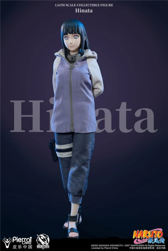 Pre-order Rocket Toys ROC-006 1/6 Hinata Hyuga Female Ninja Action Figure Model
