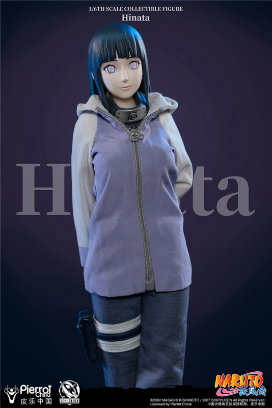 Pre-order Rocket Toys ROC-006 1/6 Hinata Hyuga Female Ninja Action Figure Model