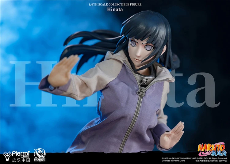 Pre-order Rocket Toys ROC-006 1/6 Hinata Hyuga Female Ninja Action Figure Model