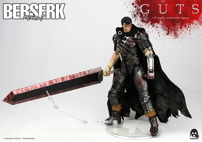 New ThreeZero 3Z06750W0 1/6 BERSER Guts Collectible Action Figure In Stock