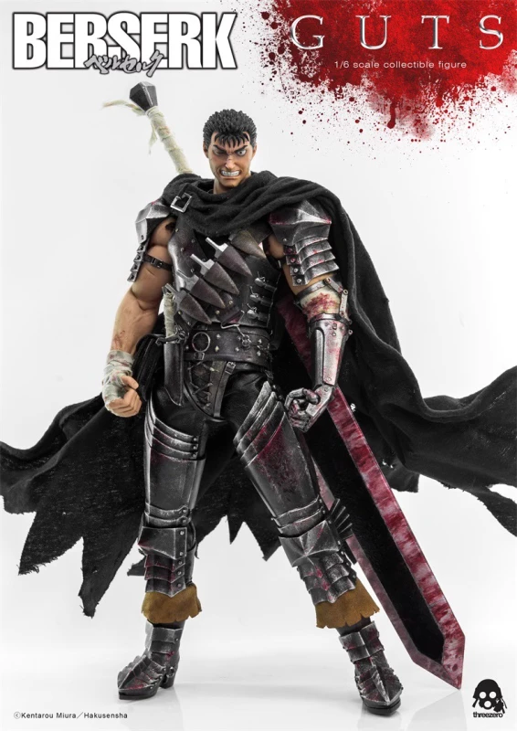 New ThreeZero 3Z06750W0 1/6 BERSER Guts Collectible Action Figure In Stock