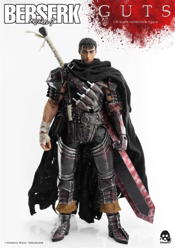 New ThreeZero 3Z06750W0 1/6 BERSER Guts Collectible Action Figure In Stock