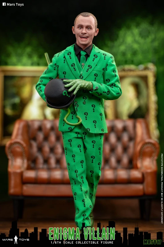 [Pre-order]  Mars Toys MAT017 1/6 Batman Batman 1966 The Riddler Action Figure