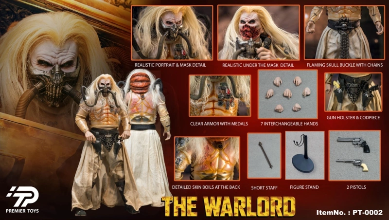 [Pre-order] Premier Toys The Warlord PT0002 1/6 Scale Collectible Action Figures