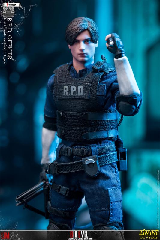 LimToys Leon Scott Kennedy Resident Evil RPD 1/12 Action Figure 6'' IN STOCK