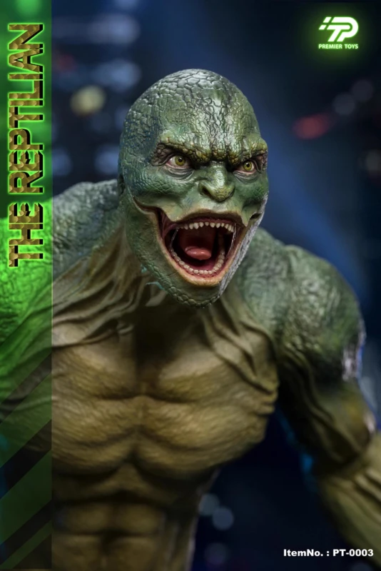 New PREMIER TOYS PT-0003A 1/6 The Reptilian The Lizard Dr. Connors in stock