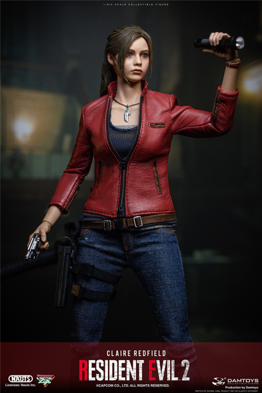 NAUTS x DAMTOYS DMS031 1/6 Resident Evil 2 Claire Redfield In Stock