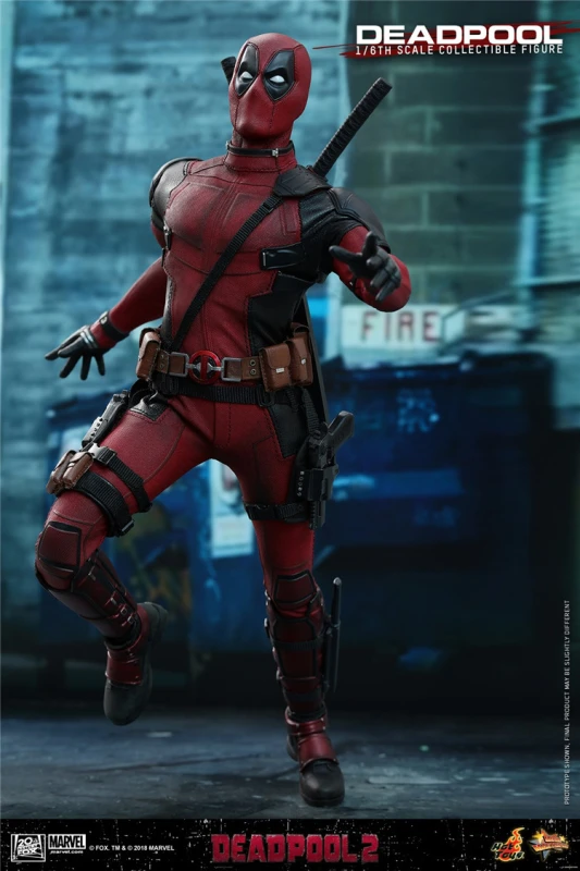 New Hot Toys MMS490 Deadpool 2 New 1/6 Figure 2.0