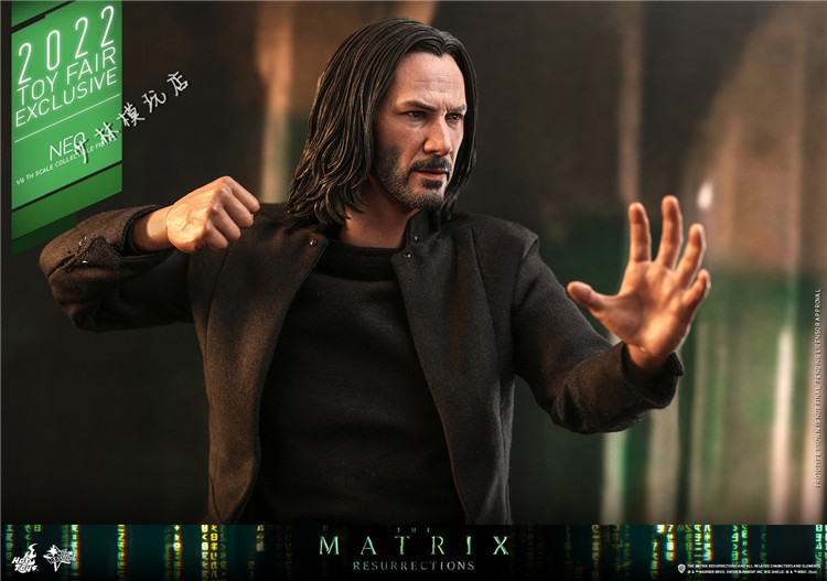 New Hot Toys 1/6 MMS657 The Matrix Neo Keanu Reeves Action Figure In Stock