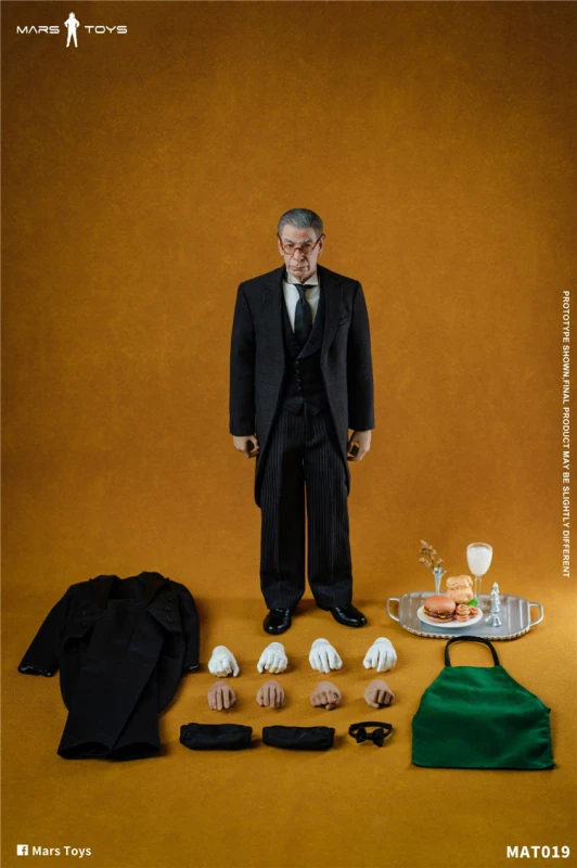 [Pre-order] Mars Toys MAT019 1/6 Old Housekeeper Mr.A 12" Male Action Figure