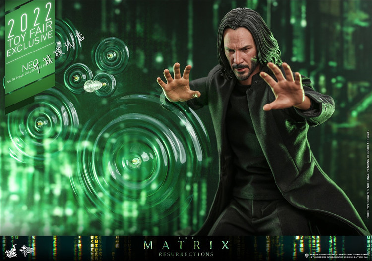 New Hot Toys 1/6 MMS657 The Matrix Neo Keanu Reeves Action Figure In Stock