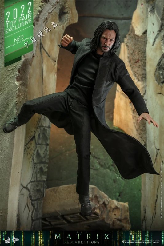 New Hot Toys 1/6 MMS657 The Matrix Neo Keanu Reeves Action Figure In Stock