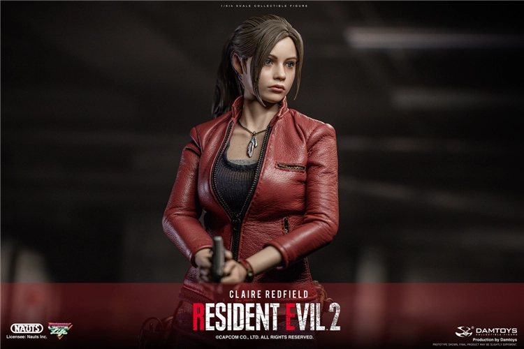 NAUTS x DAMTOYS DMS031 1/6 Resident Evil 2 Claire Redfield In Stock