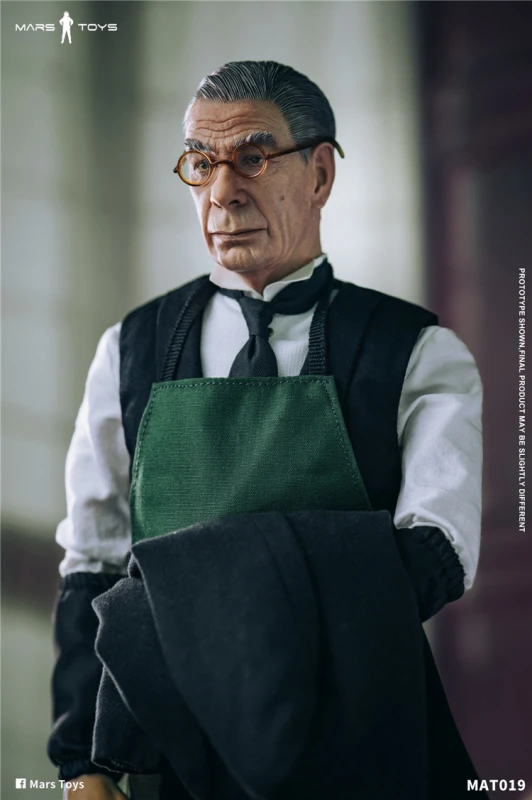 [Pre-order] Mars Toys MAT019 1/6 Old Housekeeper Mr.A 12" Male Action Figure