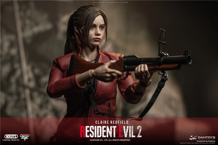 NAUTS x DAMTOYS DMS031 1/6 Resident Evil 2 Claire Redfield In Stock