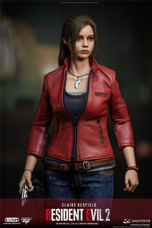 NAUTS x DAMTOYS DMS031 1/6 Resident Evil 2 Claire Redfield In Stock