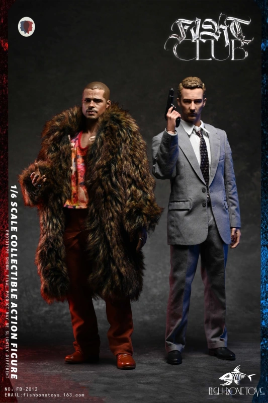 IN-STOCK FISH BONETOYS FB-Z012 1/6 Fighting Club Taylor & Jack Double Suit
