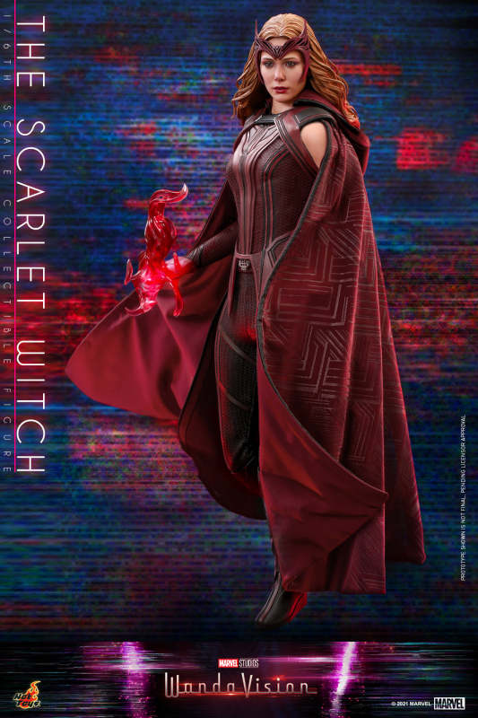 Hot Toys TMS036 WandaVision Scarlet Witch 1/6 12 inch Action Figure NEW