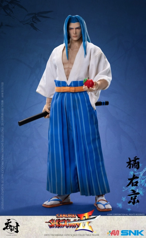 INSTOCK Tunshi Studio 1/6 TS-008 Samurai Shodown Ukyo Tachibana Action Figure