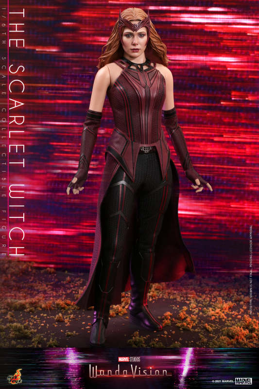 Hot Toys TMS036 WandaVision Scarlet Witch 1/6 12 inch Action Figure NEW