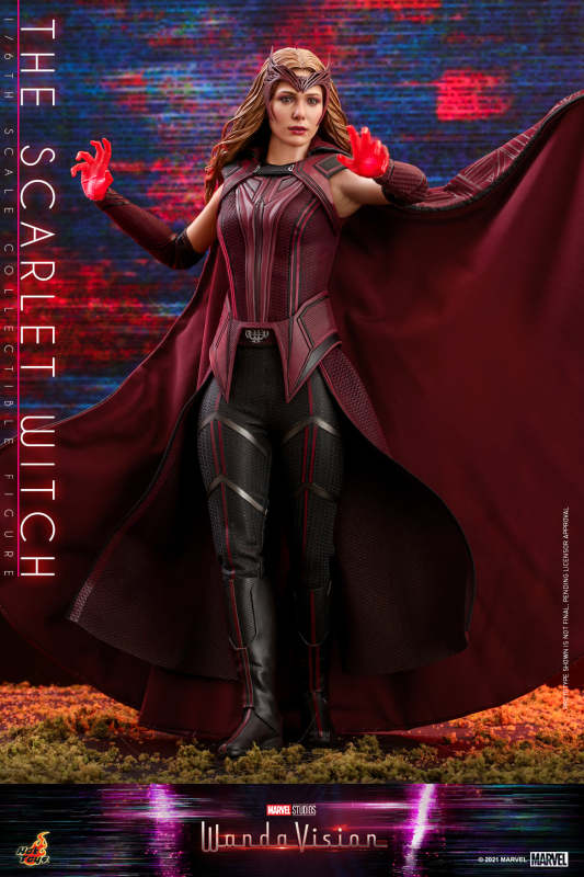 Hot Toys TMS036 WandaVision Scarlet Witch 1/6 12 inch Action Figure NEW
