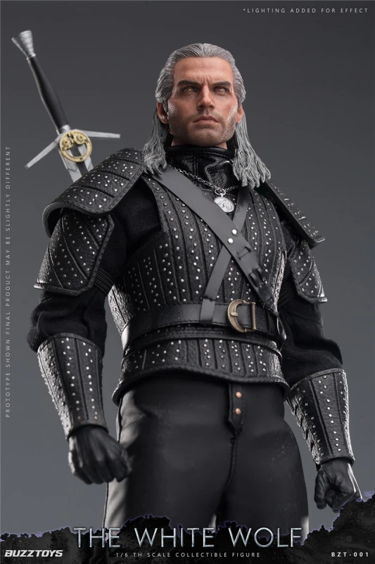 BUZZTOYS 1:6 BUZ001 The White Wolf Geralt Henry Cavill 12" IN STOCK