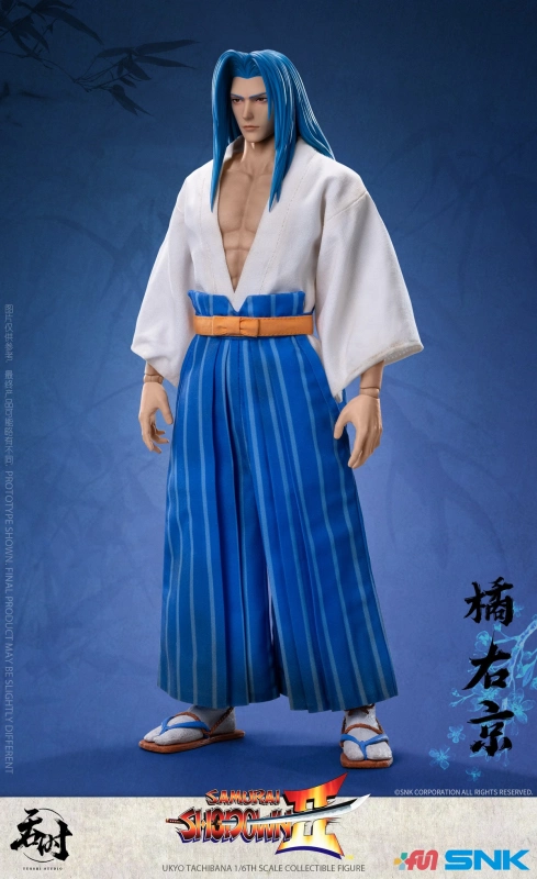 INSTOCK Tunshi Studio 1/6 TS-008 Samurai Shodown Ukyo Tachibana Action Figure