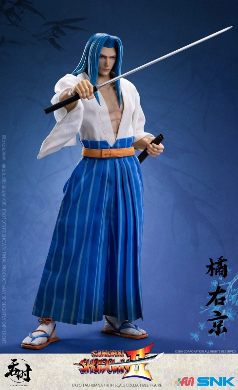 INSTOCK Tunshi Studio 1/6 TS-008 Samurai Shodown Ukyo Tachibana Action Figure