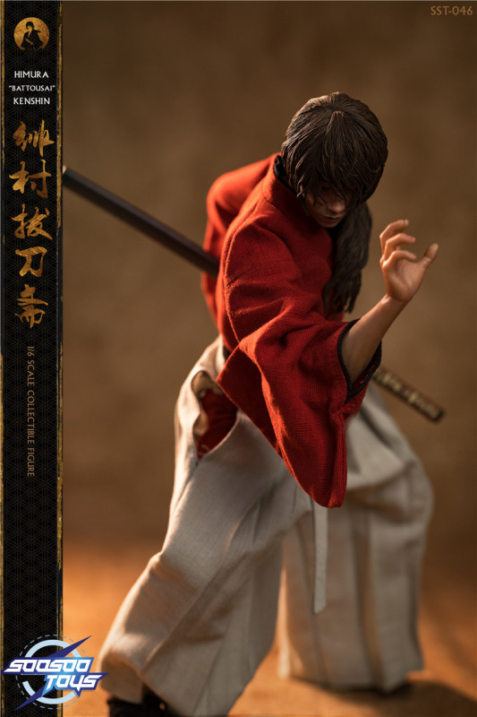 INSTOCK Soosootoys SST046 1/6 Japanese Samurai Satoh Takeru Action Figure Doll