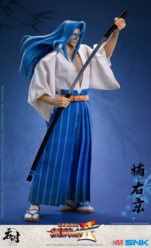 INSTOCK Tunshi Studio 1/6 TS-008 Samurai Shodown Ukyo Tachibana Action Figure
