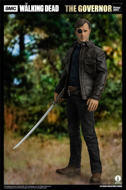 Threezero 3Z04720W0 The Governor The Walking Dead 1/6 Action Figure New in stock