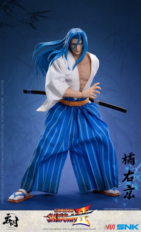 INSTOCK Tunshi Studio 1/6 TS-008 Samurai Shodown Ukyo Tachibana Action Figure