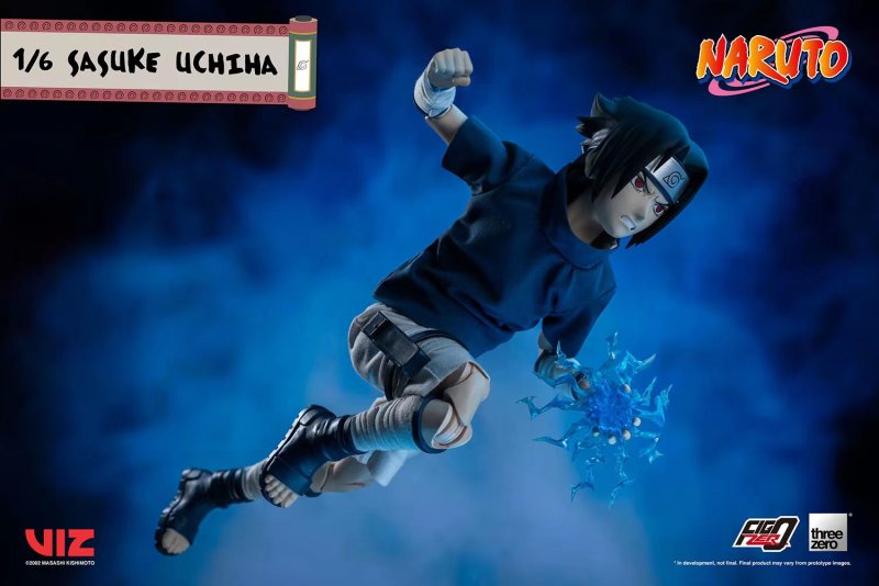Threezero Naruto Uchiha Sasuke 1 6 Action Figure 3Z02618W0 In Stock