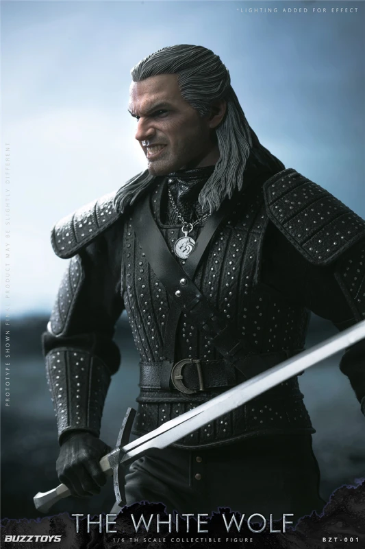BUZZTOYS 1:6 BUZ001 The White Wolf Geralt Henry Cavill 12" IN STOCK
