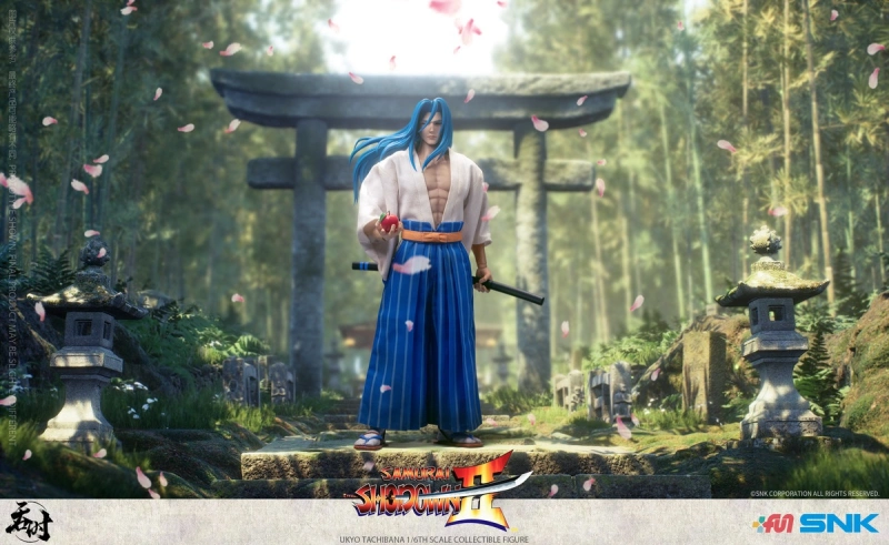 INSTOCK Tunshi Studio 1/6 TS-008 Samurai Shodown Ukyo Tachibana Action Figure